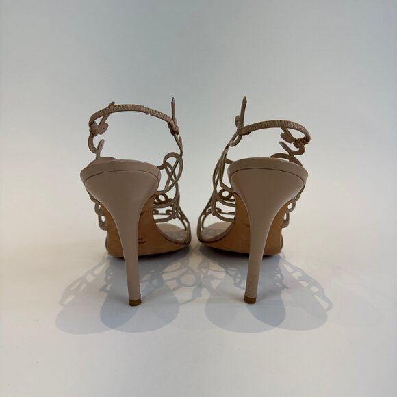 Manolo Blahnik Pink Gori Cage Sandals, EU 40 - Picture 5 of 16